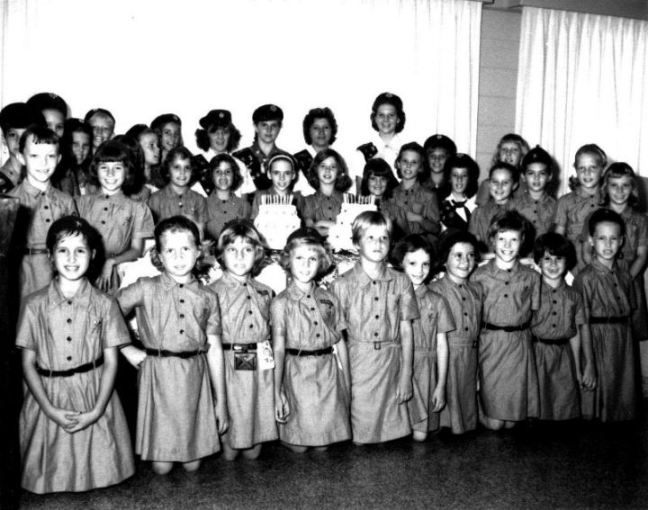 Old Pictures Page 1 Brownies & Girl Scouts early 1960s