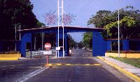 Front gate of Campo Norte.