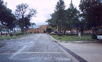 Front of clubhouse in Campo Norte.