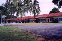 Front of Old School in Campo Norte.